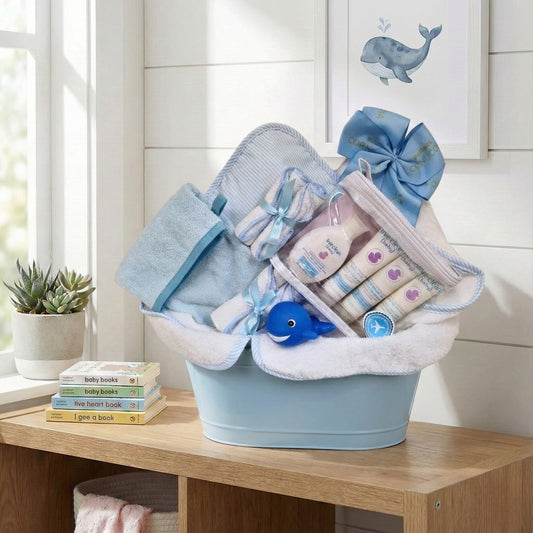 Bathtime Baby Gift Basket