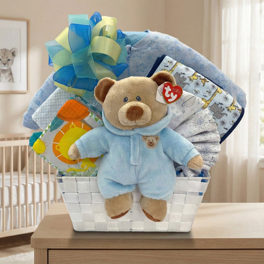 Welcome to the World Sleeper Baby Gift Basket